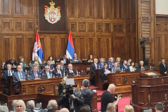 24. februar 2023. Drugo vanredno zasedanje Narodne skupštine Republike Srbije u Trinaestom sazivu 